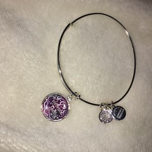 Silver ‘celebrate today’ Alex and Ani Bracelet
